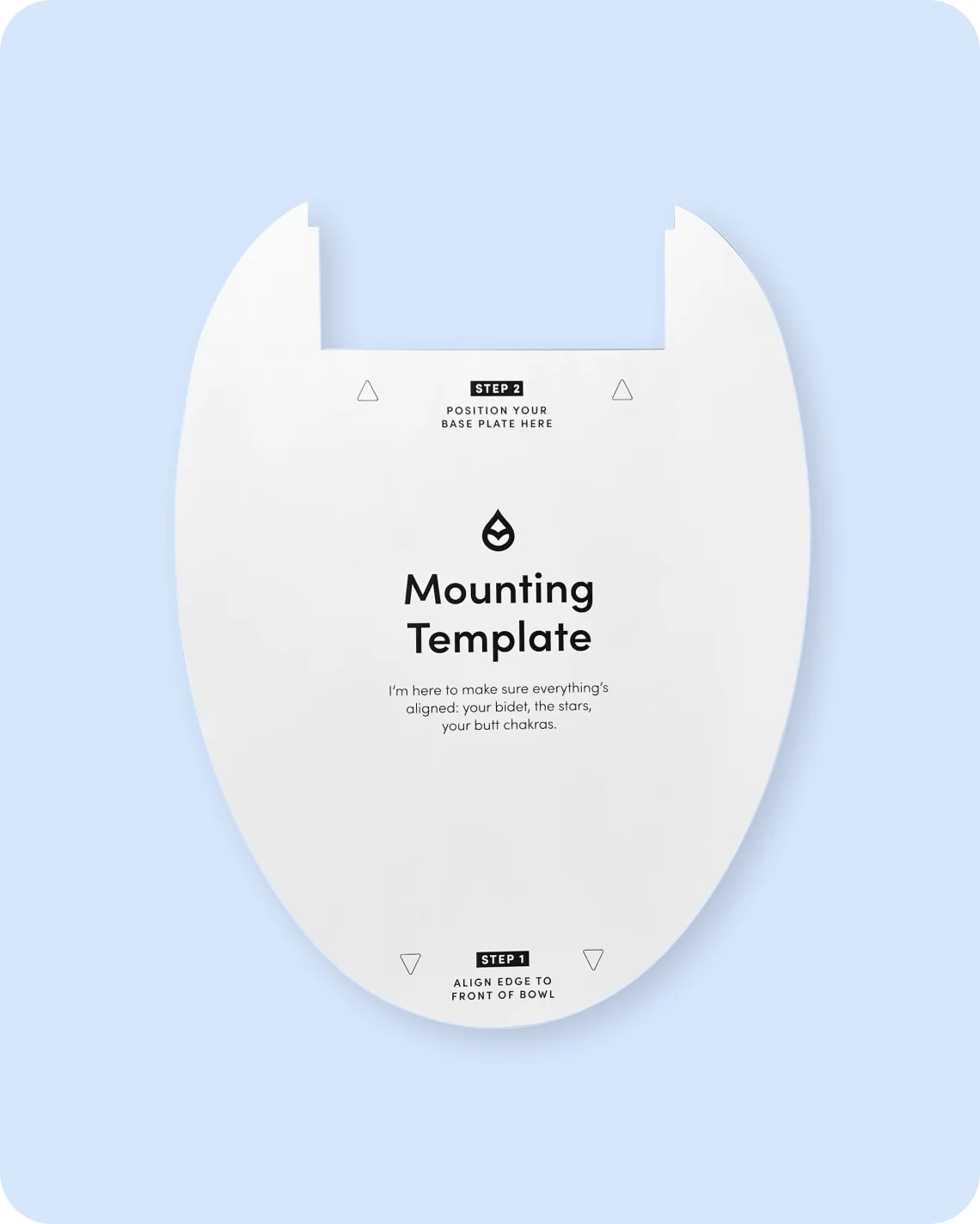 Elongated Mounting Template for Wave/Oasis