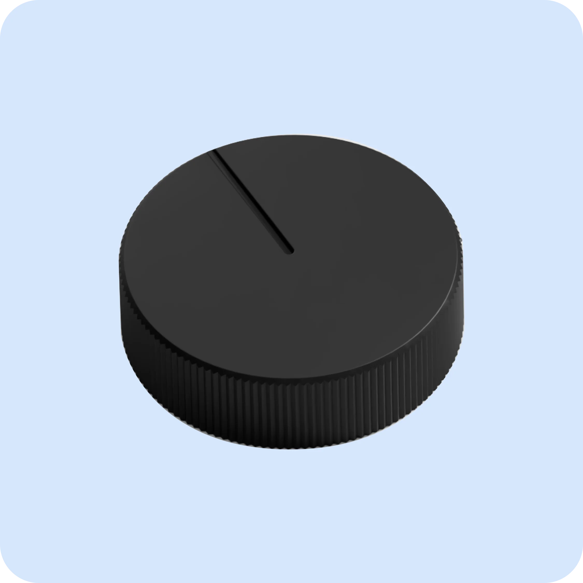4.0 Pressure Knob: Matte Black