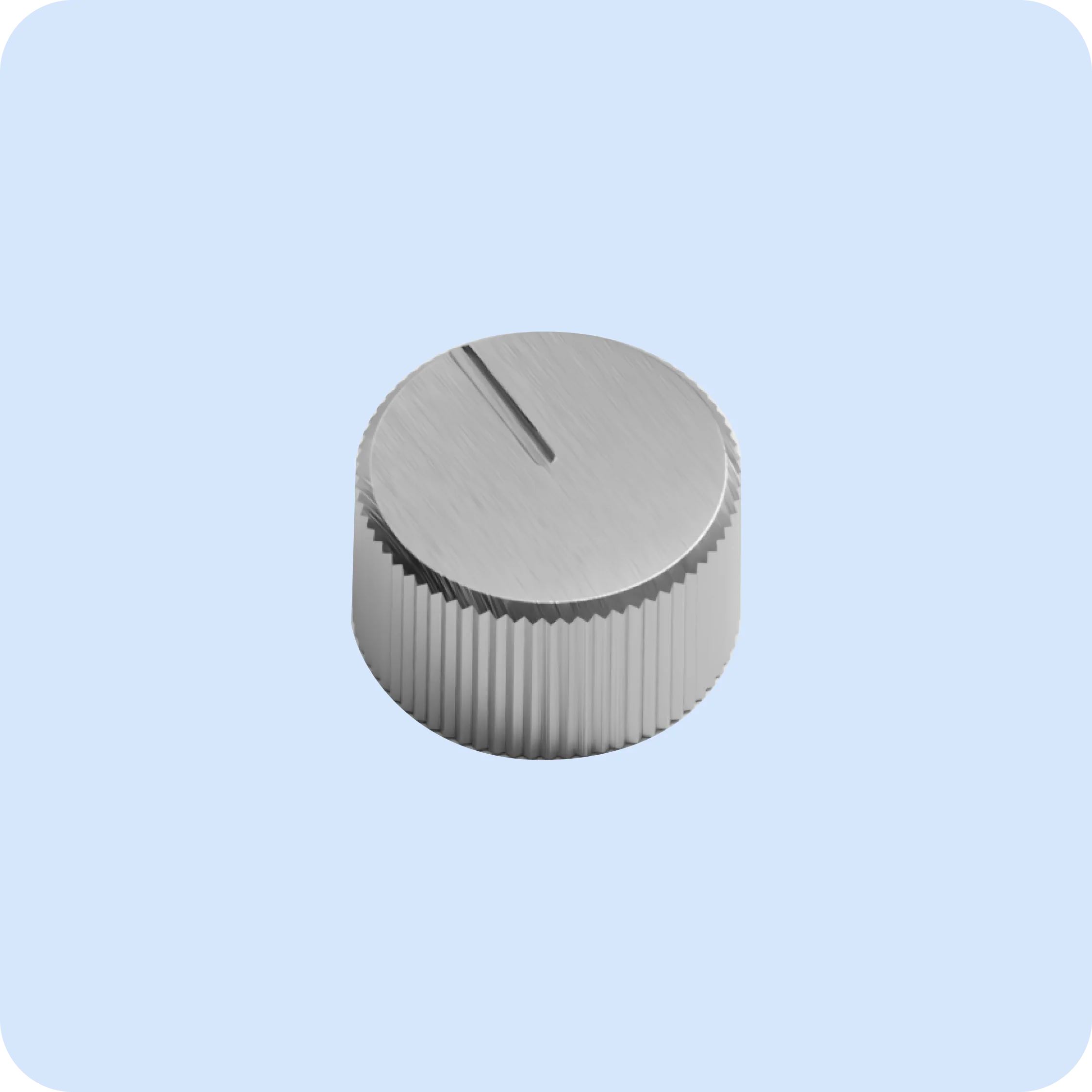 4.0 Adjustable Nozzle Knob: Brushed Nickel
