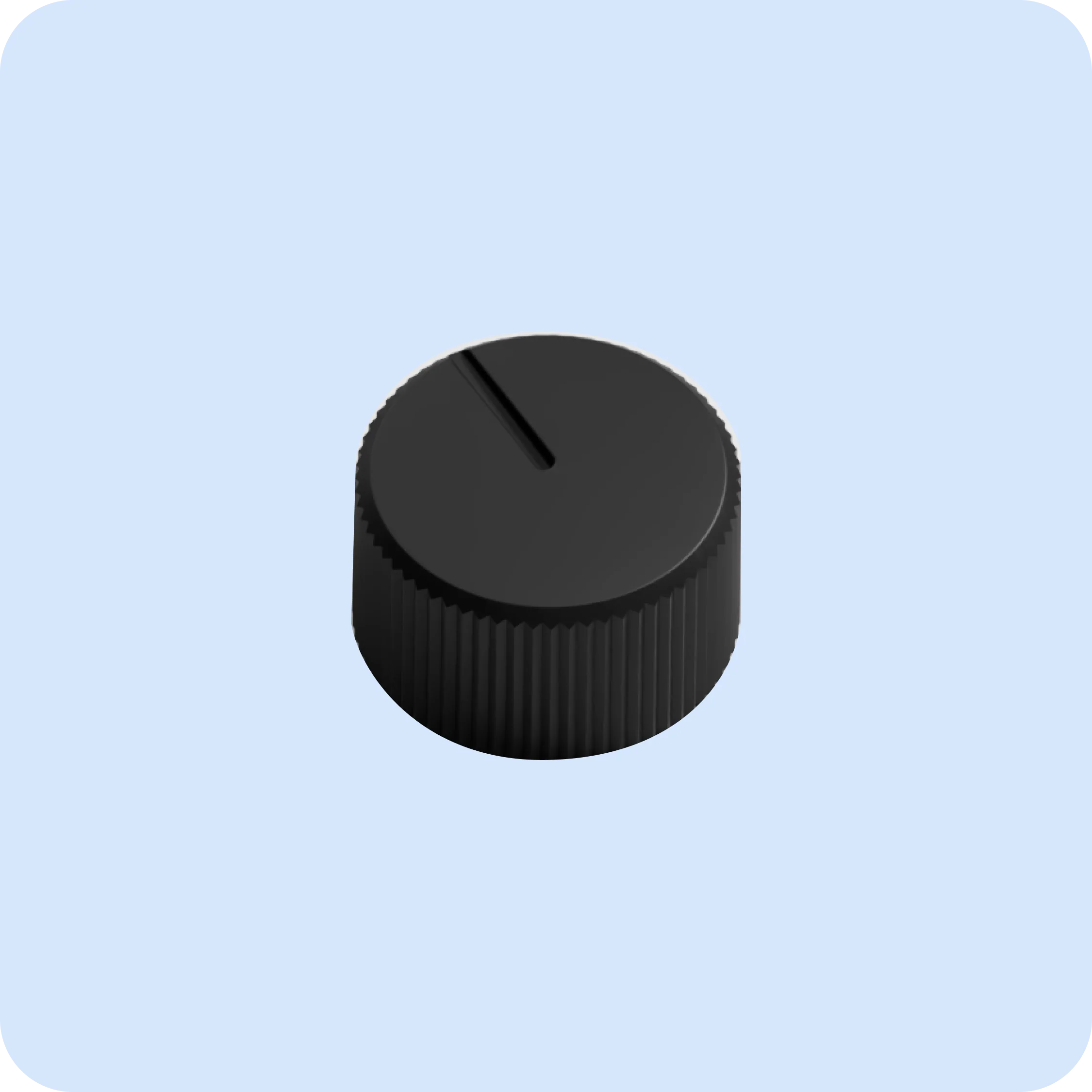 4.0 Adjustable Nozzle Knob: Matte Black