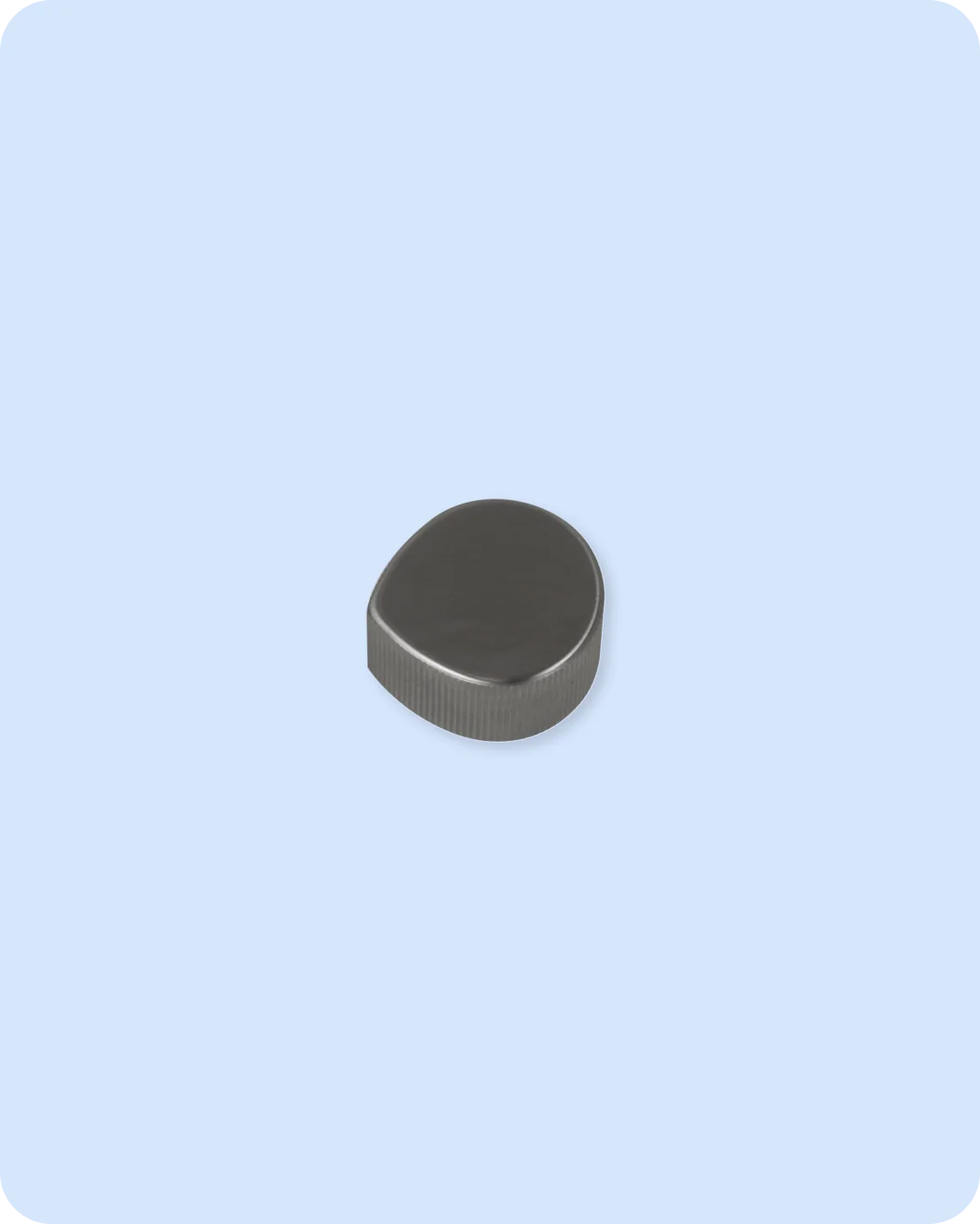 Wave/Oasis Pressure Knob - Brushed Platinum