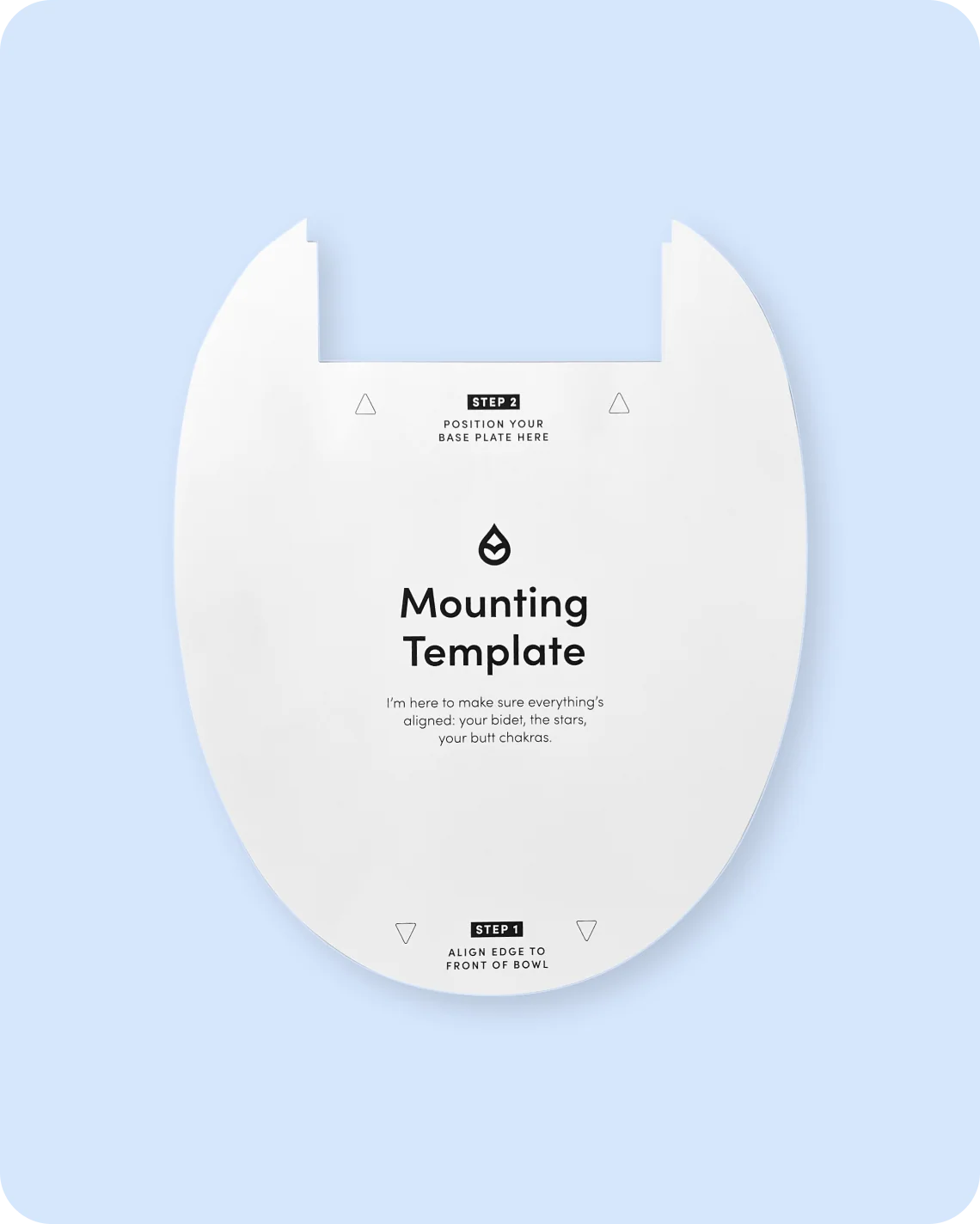 Round Mounting Template for Wave/Oasis