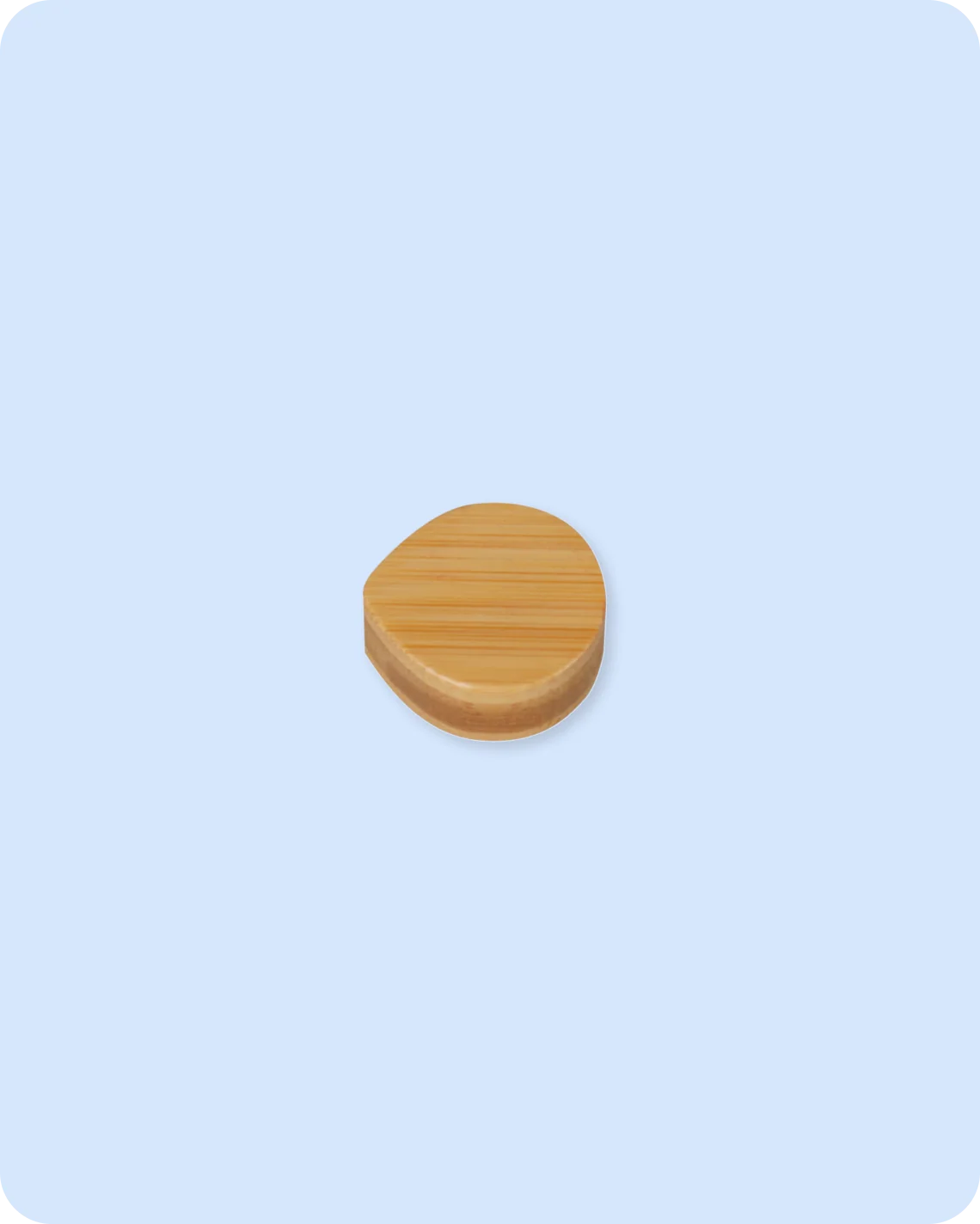 Wave/Oasis Pressure Knob - Bamboo